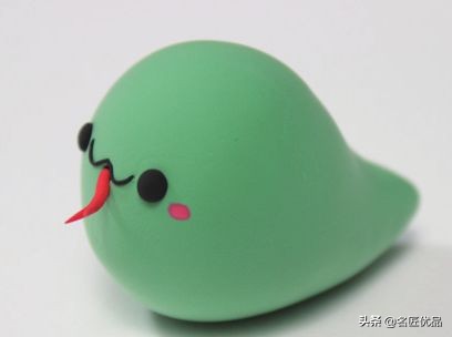轻黏土可爱又简单的捏法,做一个简单可爱的小萌物用粘土捏