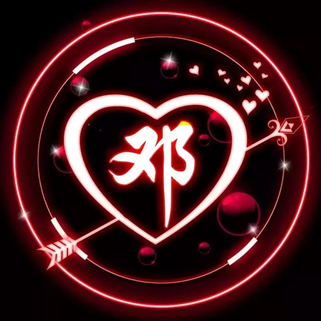 姓氏头像立体感好看唯美,既有创意又唯美的专属姓氏头像