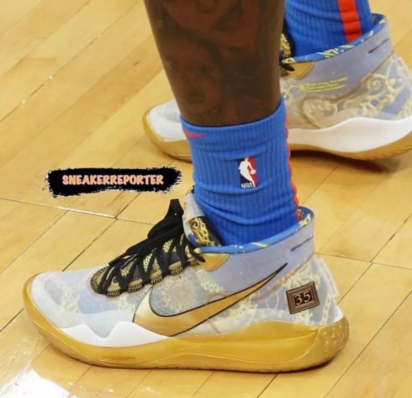 nba球鞋上脚杜兰特13,nba球星上脚杜兰特球鞋