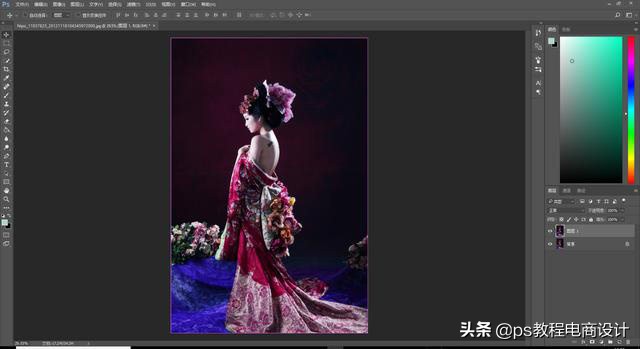 ps通道抠图教程人物复杂背景,ps通道抠图怎么变黄色了