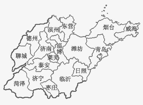 山东青岛市行政区划图,青岛能直辖吗