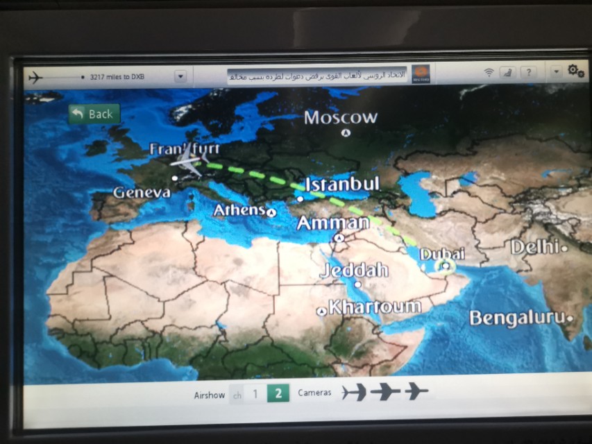 阿联酋航空a380头等舱迪拜休息室,迪拜到广州阿联酋航空a380头等舱