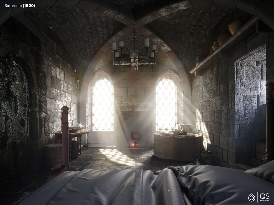 6张图回忆500年西方浴室的变迁