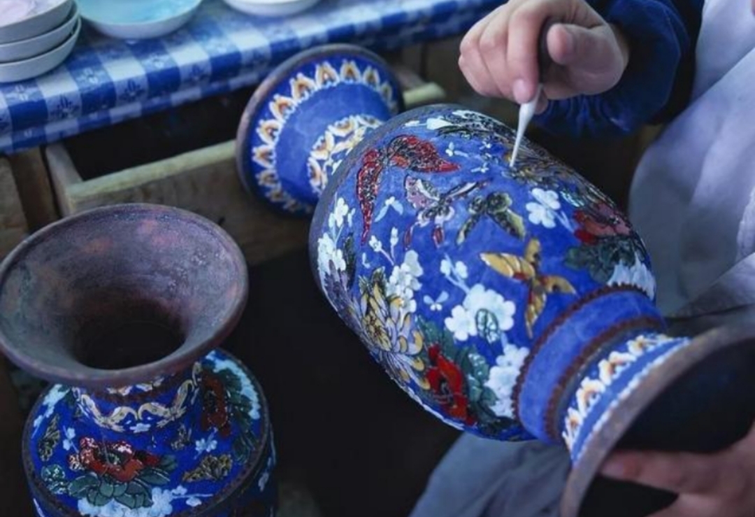 景泰蓝非物质文化遗产传承,景泰蓝非遗体验北京