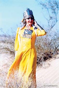 土库曼斯坦的漂亮女人,土库曼斯坦的女人长相