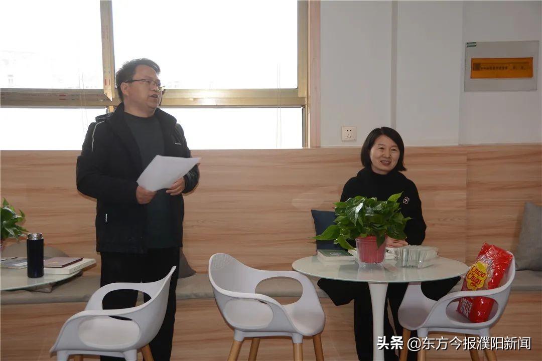 同窗共读万卷共知：濮阳市昆吾小学青年读书社举行新学期读书活动启动仪式