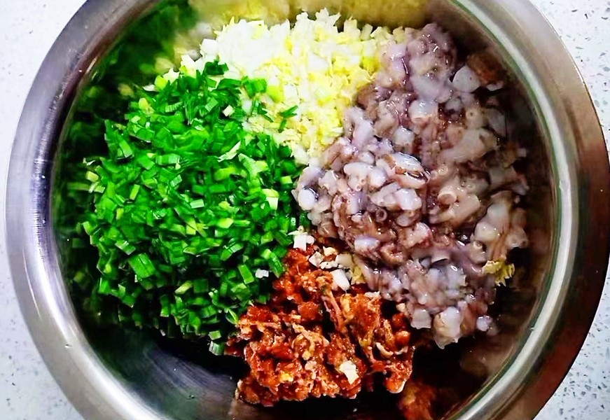 冬至素馅饺子怎么调馅好吃,立冬将至分享六种好吃的饺子馅