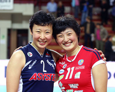 中国的骄傲中国女排史上六大主攻,中国女排历史上的5大主攻手