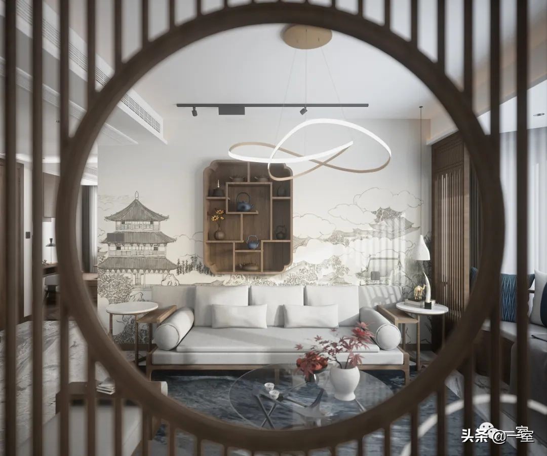 客厅背景墙设计260例,现代风背景墙作品