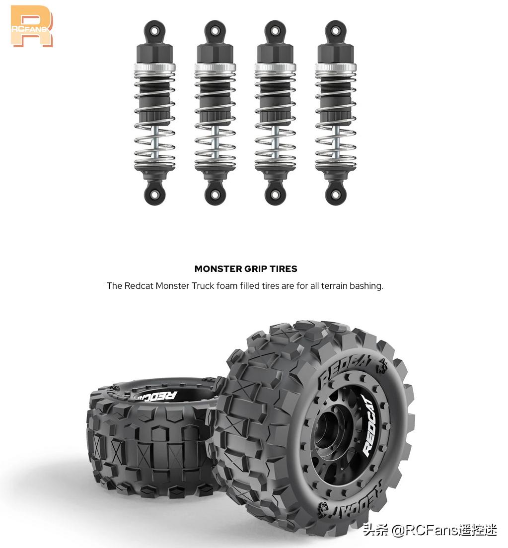 RedcatVolcano-161/16大脚车