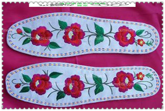 绣花鞋垫欣赏,绣花鞋垫大全完整版