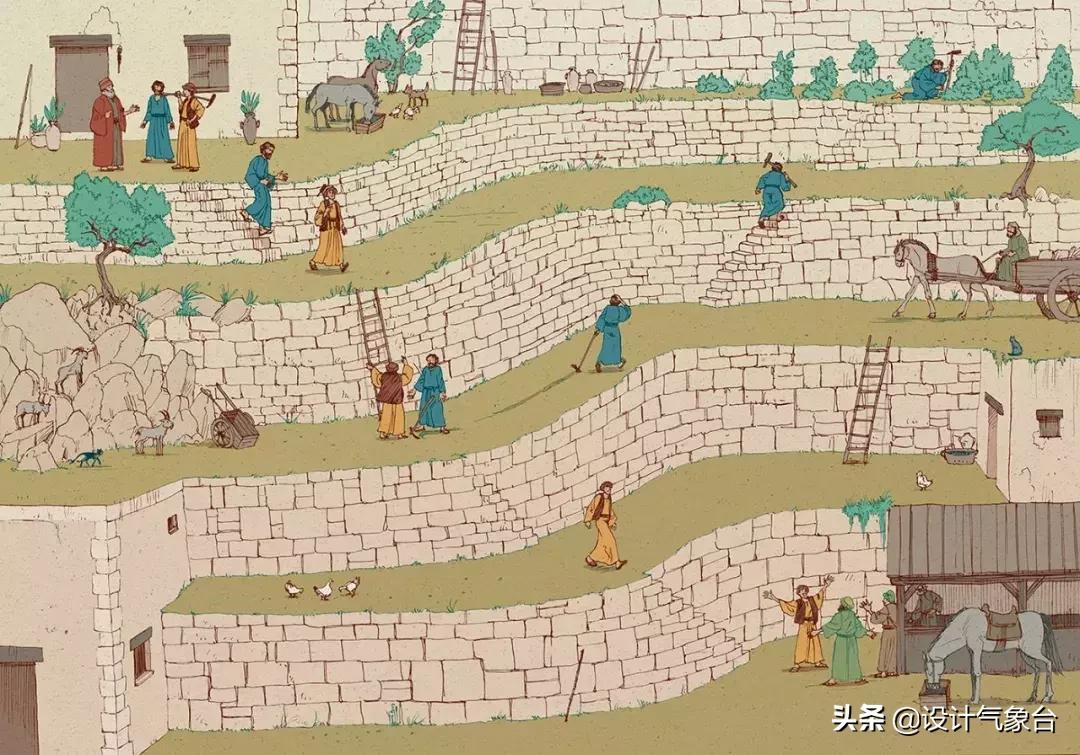 曹冲称象小学课本插图,曹冲称象绘画完整版