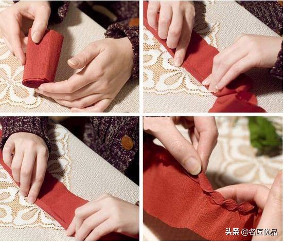 超简易手工环创,树干手工制作环创