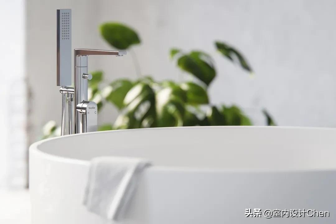 主卧室要装浴缸应该怎么设计,家用浴缸设计