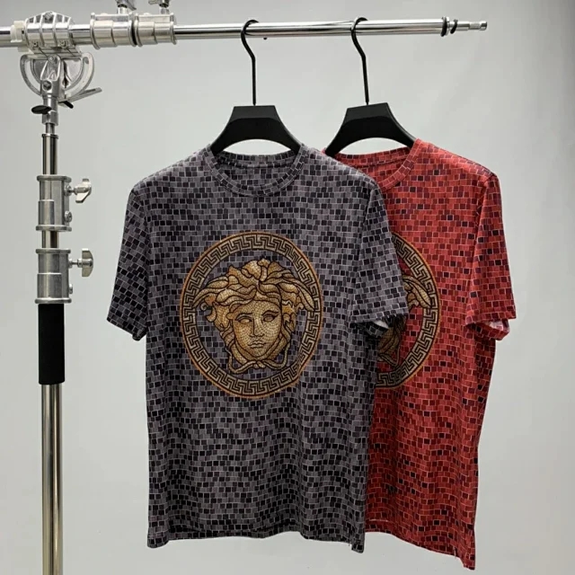 范思哲全球限量版短袖,范思哲t恤价格专柜正品