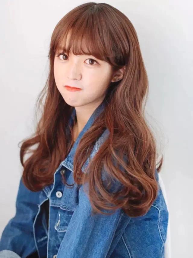 发际线显高脸有点长适合什么刘海,美人尖额头短菱形脸适合什么刘海