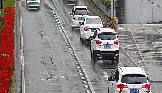 珠海板樟山慢行隧道,珠海板樟山隧道千米红色长廊入口