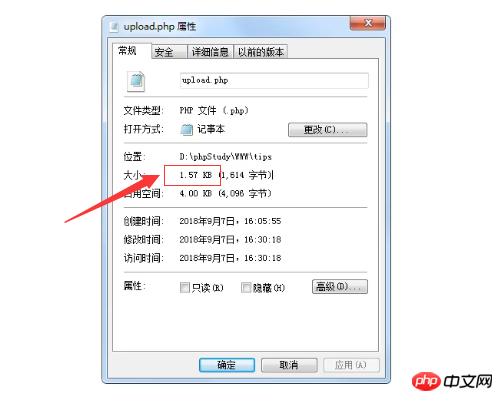 PHP获取文件大小的方法详解（附视频）
