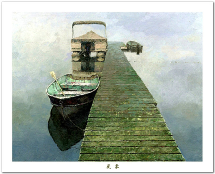 小松油画,冯小松油画作品欣赏高清