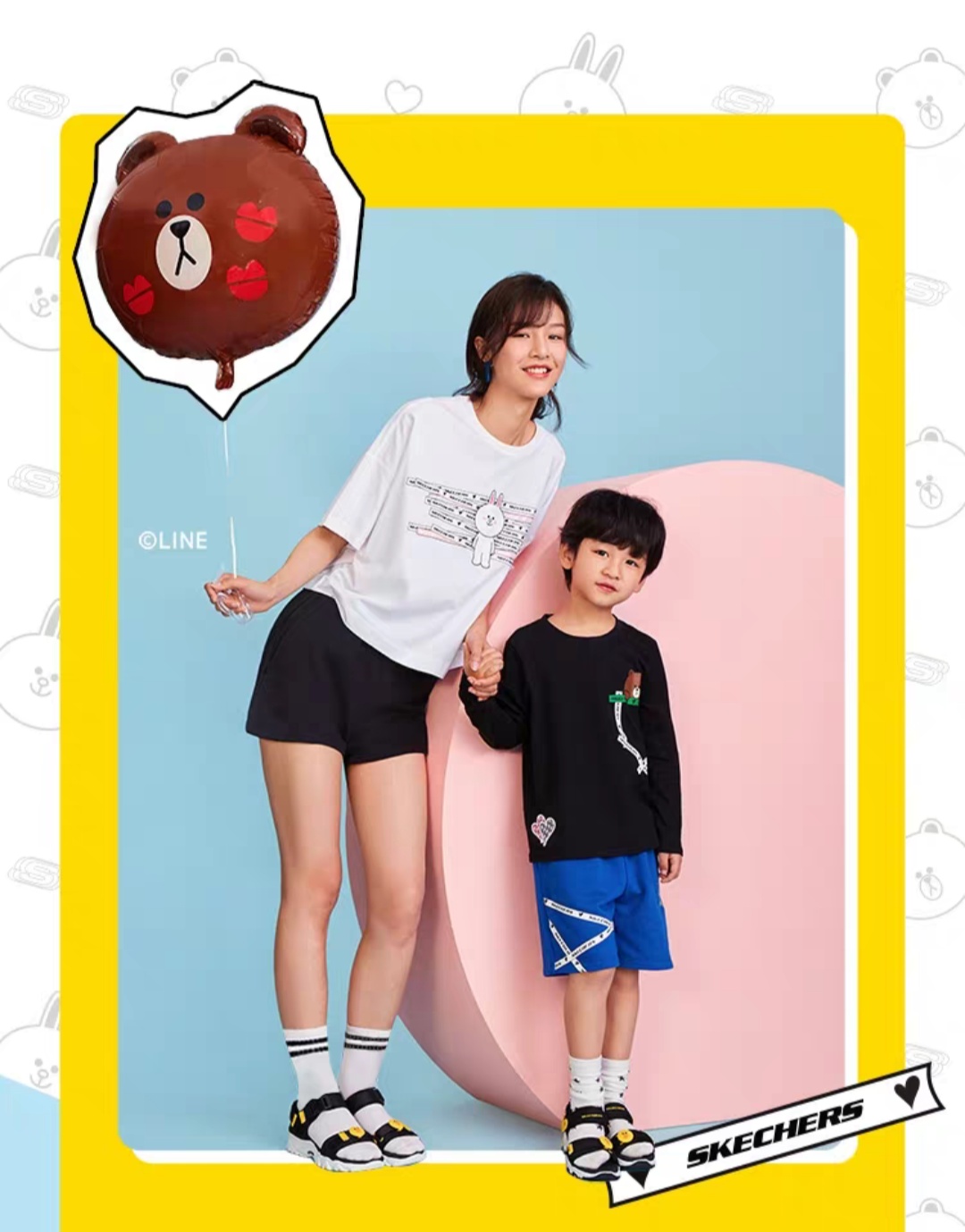 斯凯奇2019新年限定款,斯凯奇linefriends