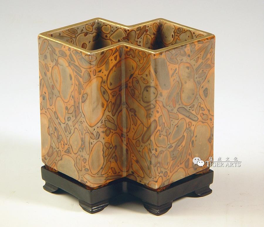 笔筒文艺中式,笔筒竹子论语